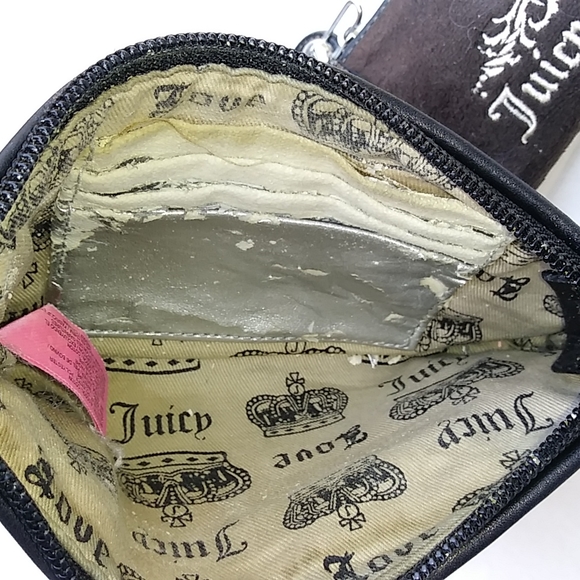 JUICY COUTURE WRISTLET & CHAIN PURSE KEY RING BUNDLE - Picture 12 of 14